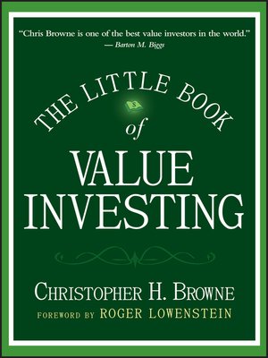 cover image of The Little Book of Value Investing